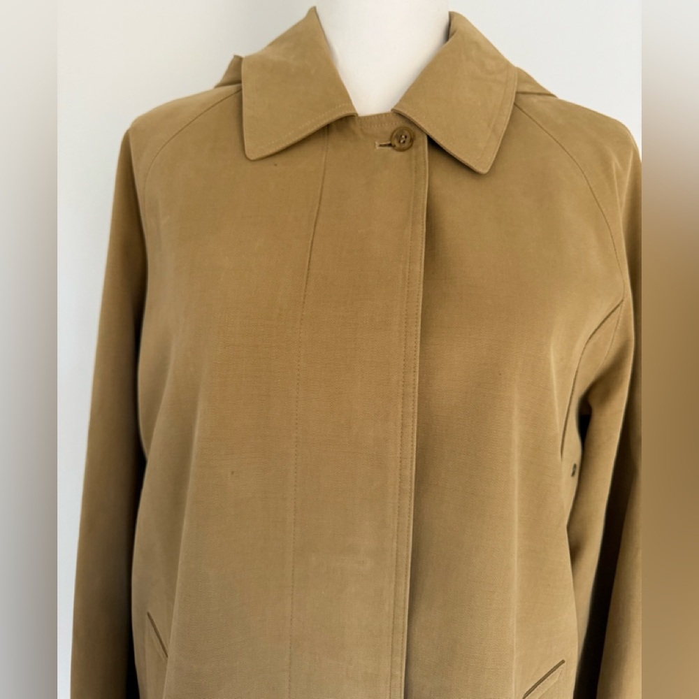 Vintage Burberry’s’ Hooded Coat - Size 4 - Picture 3 of 16